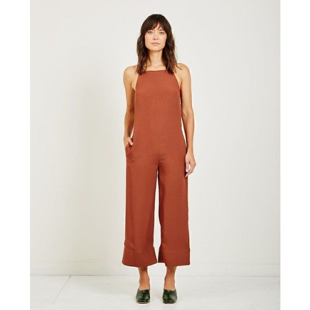 Nomia Cropped Strap Jumpsuit